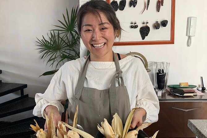 Tamales Making Fiesta and Roof Top Meal - How a tamales class turns into a real Mexico City food moment