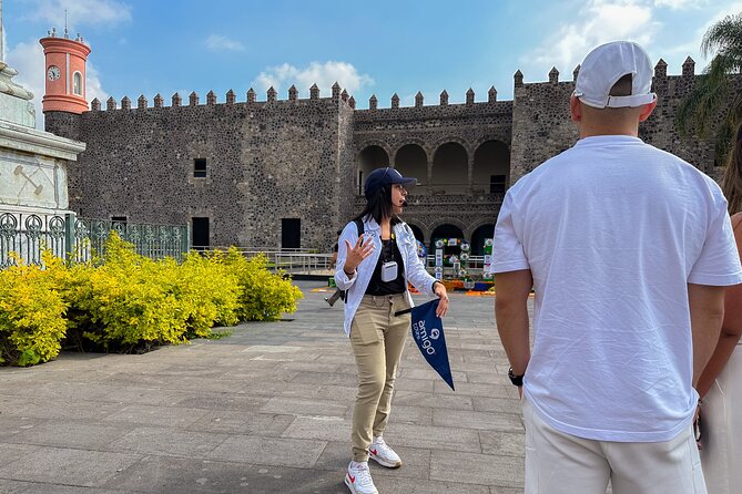 Taxco, Cuernavaca & Pre-Hispanic Mine optional visit - Cuernavaca Cathedral and the Felipe de Jesús mural