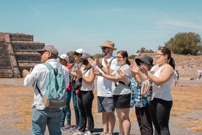 Teotihuacan All Inclusive : Safe Tourism for the Whole Family. - Guides like Julio and Christopher: Clear explanations and photo help
