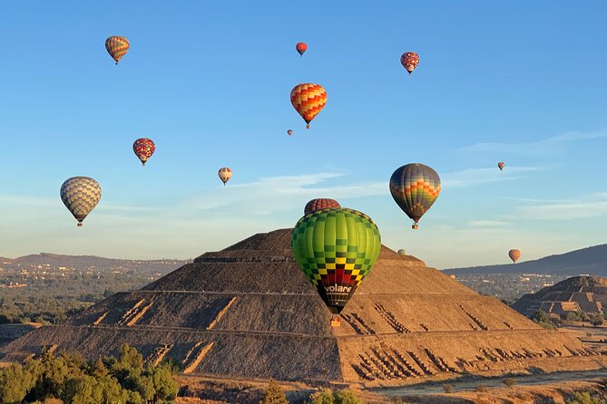 Teotihuacan Hot Air Balloon Flight from Mexico City / Volare - Pickup and shared transport: the part that can make or break your morning