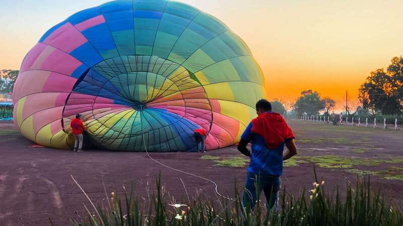 Teotihuacan: Hot Air Balloon Ride with Breakfast & Transport - In the Air: How You’ll See the Pyramids of the Sun and Moon