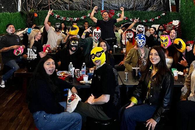 Tour Lucha Libre ,Tacos, Tequila and Mezcal in Mexico City - A Rooftop Taqueria Start at Taqueria Mendoza (Meeting on the Doctores Side)