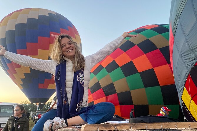 Transportation and Hot Air Balloon Flight Teotihuacán - Optional Archaeological Zone Time Without the Full-Day Commitment