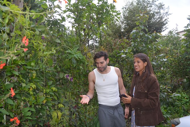 Urban Orchard in Desierto de los Leones in Mexico City - The food payoff: fresh produce and a creative cooking idea
