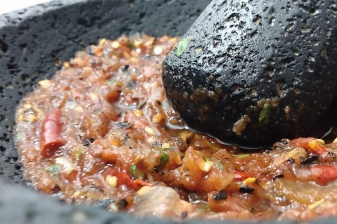 Virtual Mexican Cooking Class (private and personalized) - The Cooking Flow: Salsa From Scratch and Then Your Main
