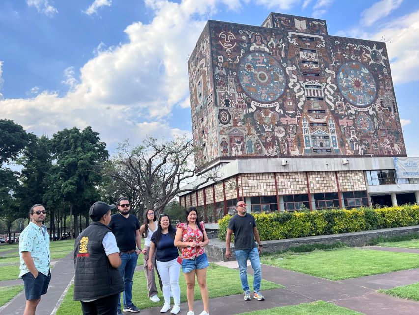 Xochimilco & Colonial Coyoacan Trip - Ciudad Universitaria and the Juan O’Gorman mosaic library