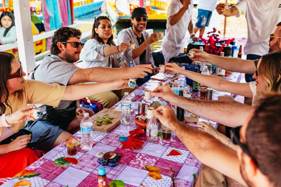 Xochimilco: traditional boat tour, culture, and fun. - The tequila lesson on the water: tasting with a story